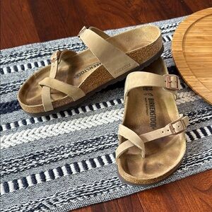Birkenstock Mayari Oiled Leather Sandals